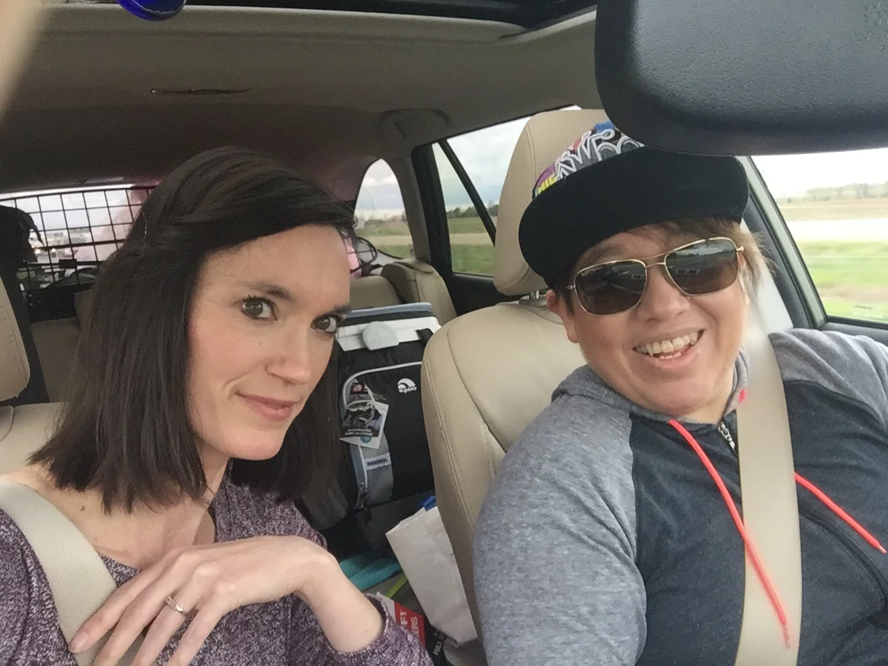 On our way discussing our plans