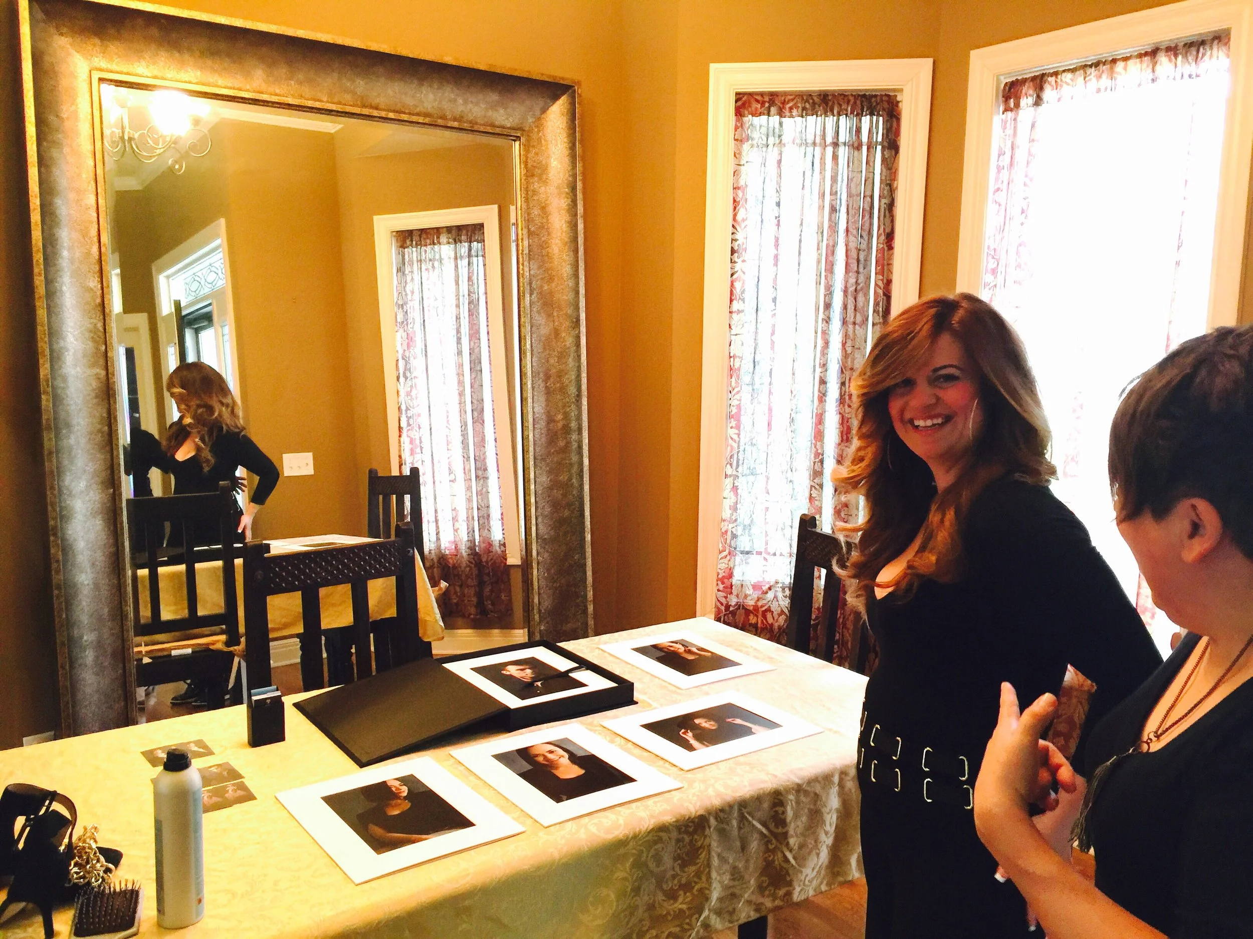 Brandi Sharp local Kansas City business owner discussing her Media Shoot 