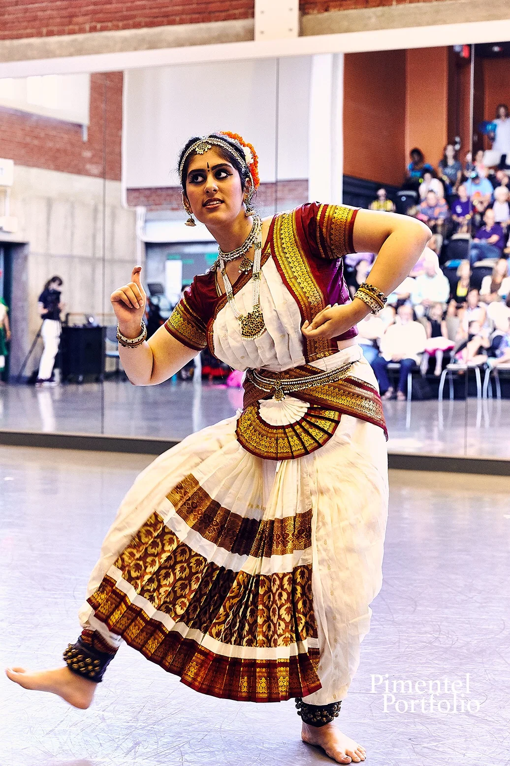 A world showcase dancer at KC Dance Day 2017