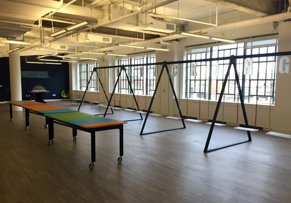 The finished project, ready to serve as a springboard for Boston's best and brightest!