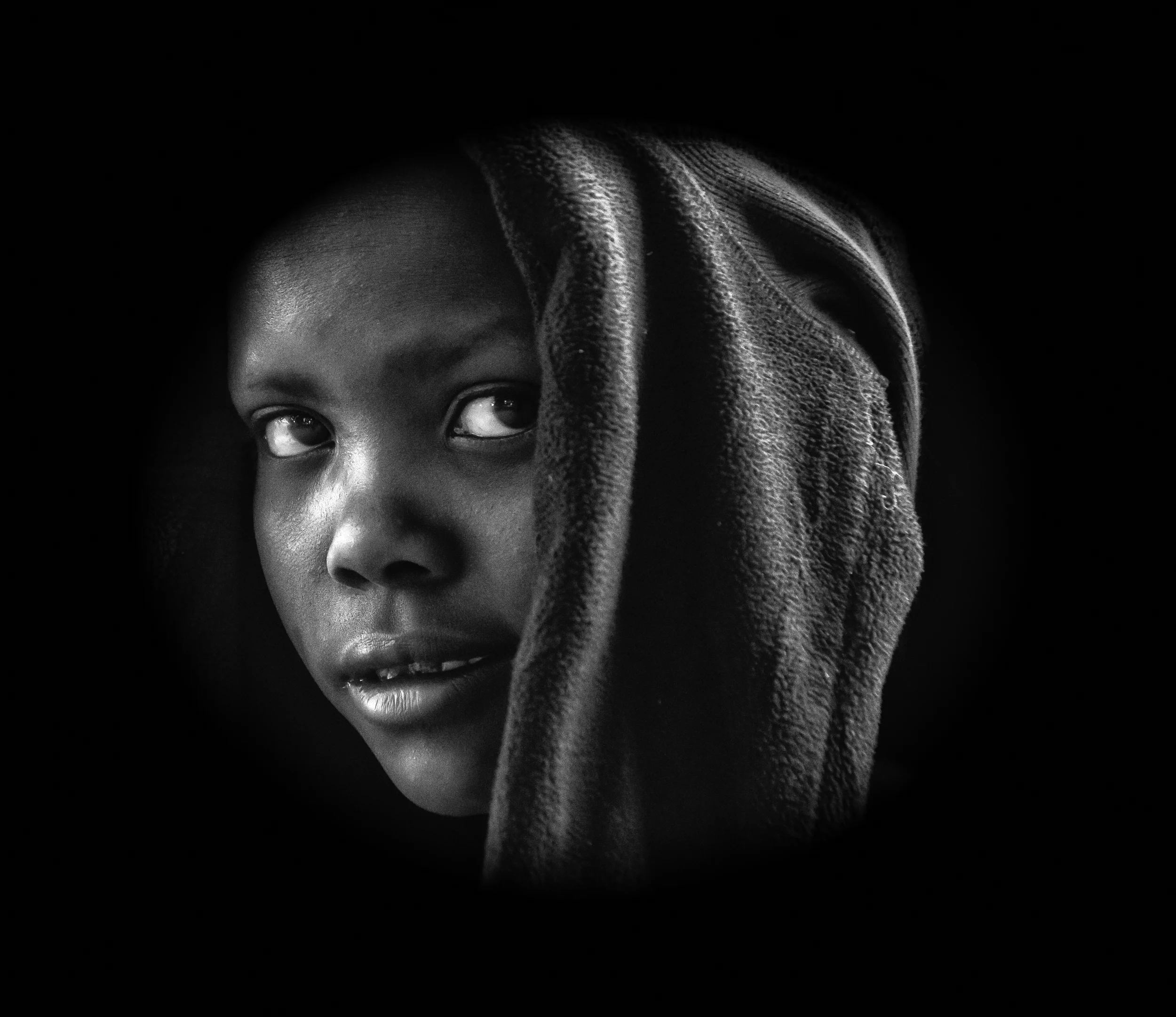 Young Masai girl