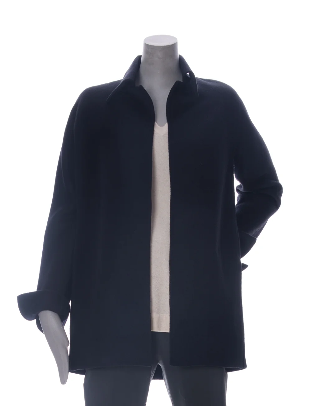 straight collar blazer