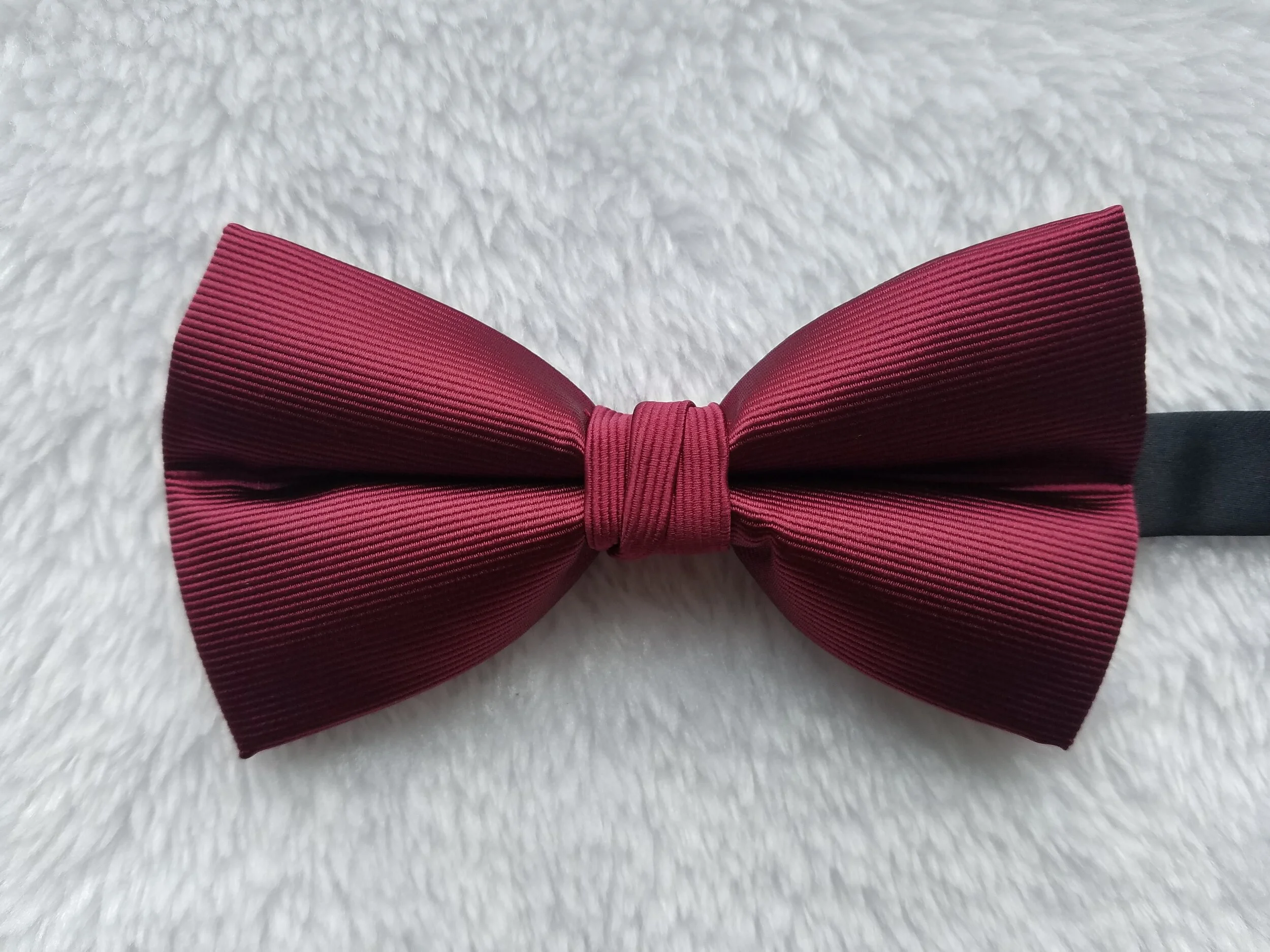 Burgundy Bow Tie