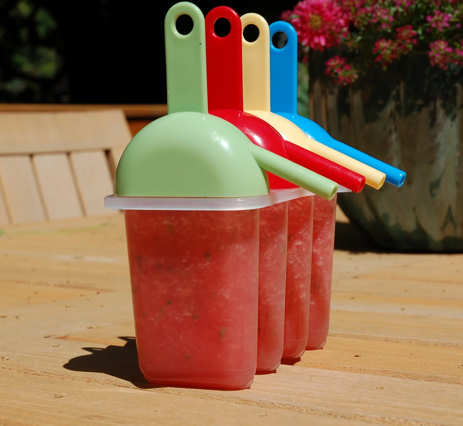 Watermelon Popsicles