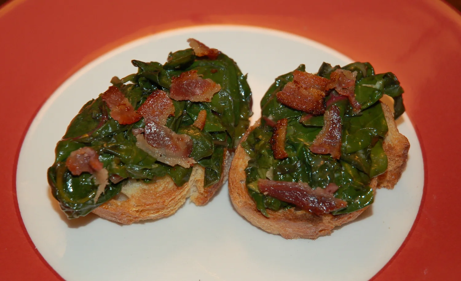 Southern Greens Crostini