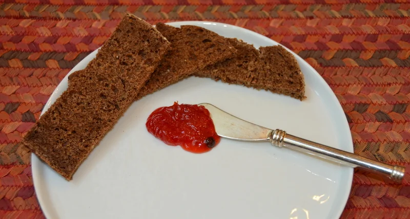 Lightly-Spiced Plum Jam