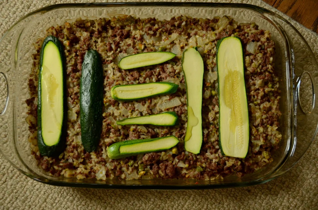 Zucchini, Beef and Yogurt Casserole