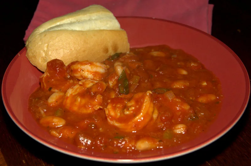 Shrimp Cassoulet