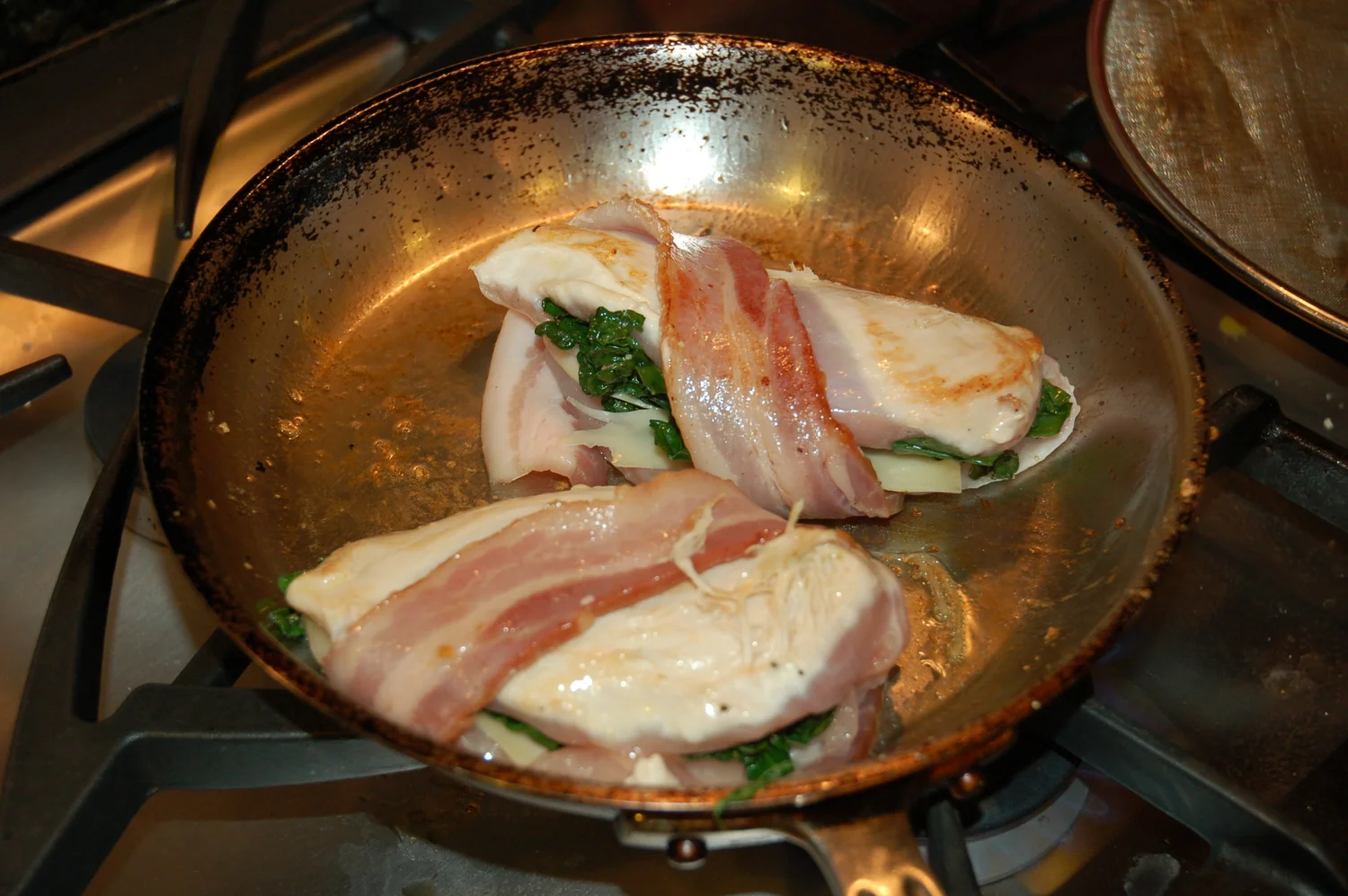 Kale- and Fontina-Stuffed Chicken