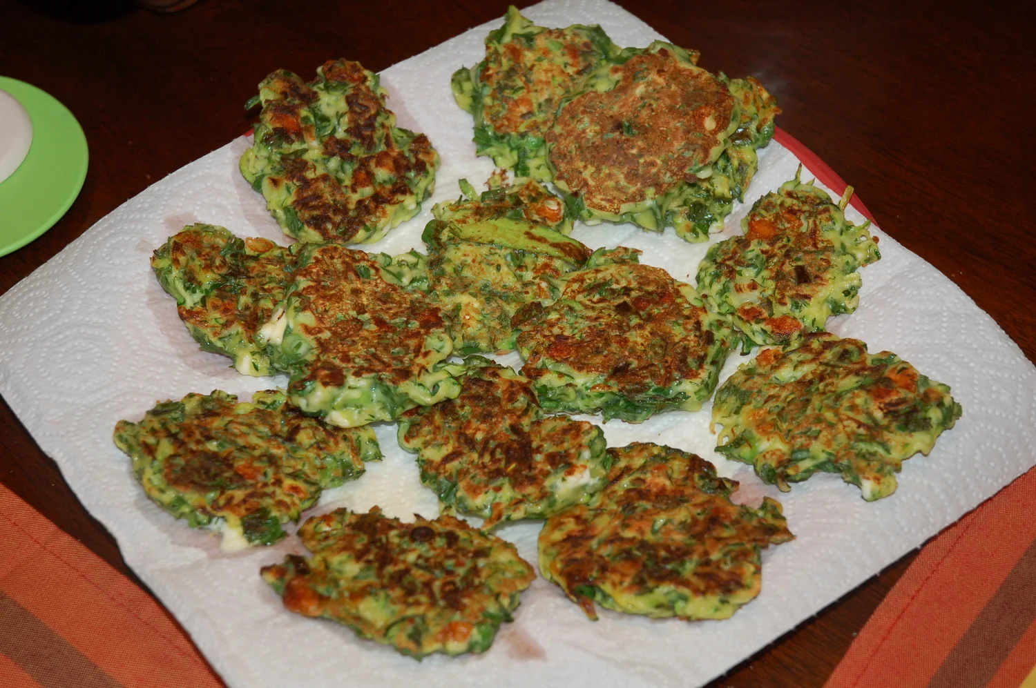 Zucchini and Feta Fritters