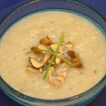 Leeky Sunchoke Bisque with Chestnuts