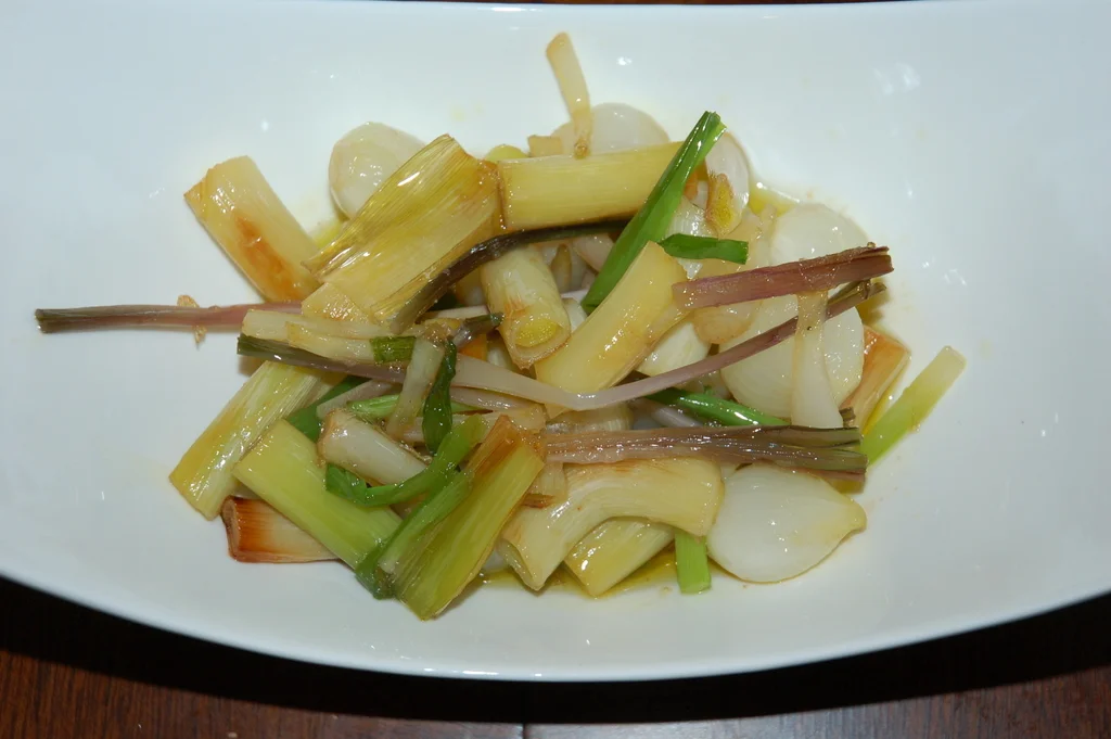 Ramp, Green Garlic and Onion Confit