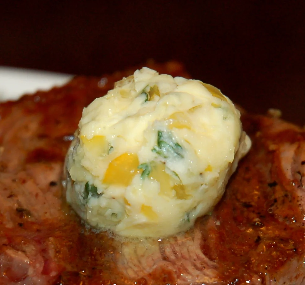 Preserved Lemon and Thyme Compound Butter