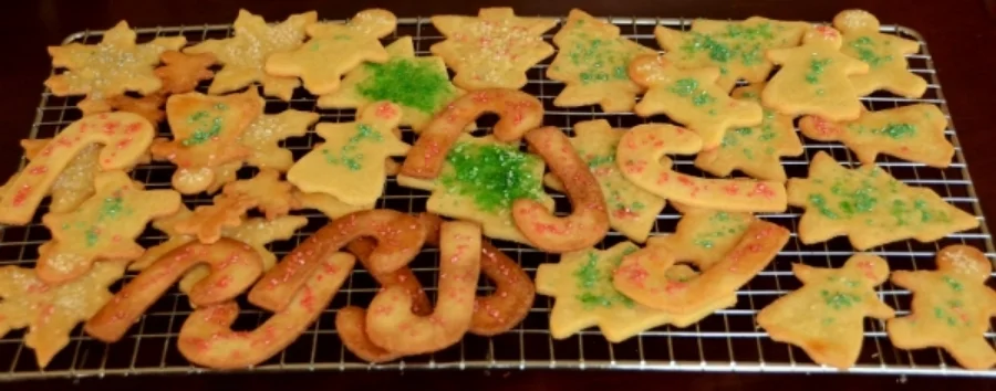 Christmas-time butter cookies