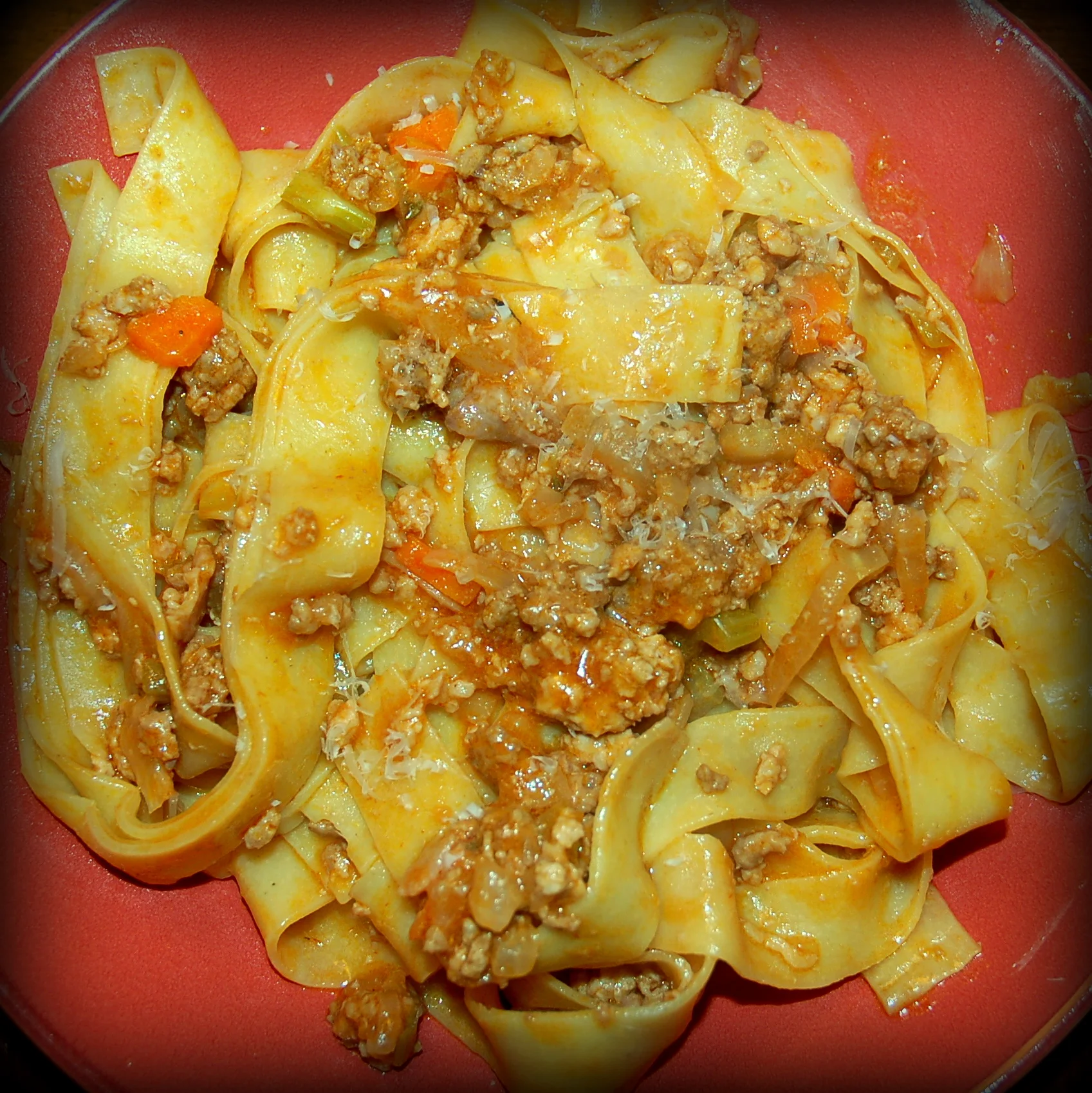 Pappardelle with Ragu Bolognese