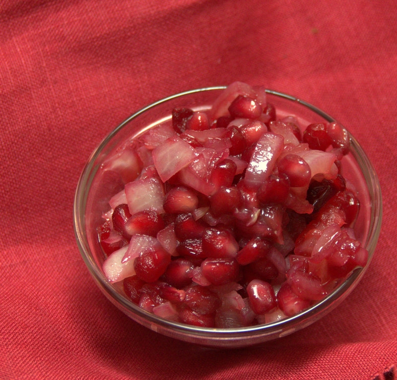 Cranberry Pomegranate Relish