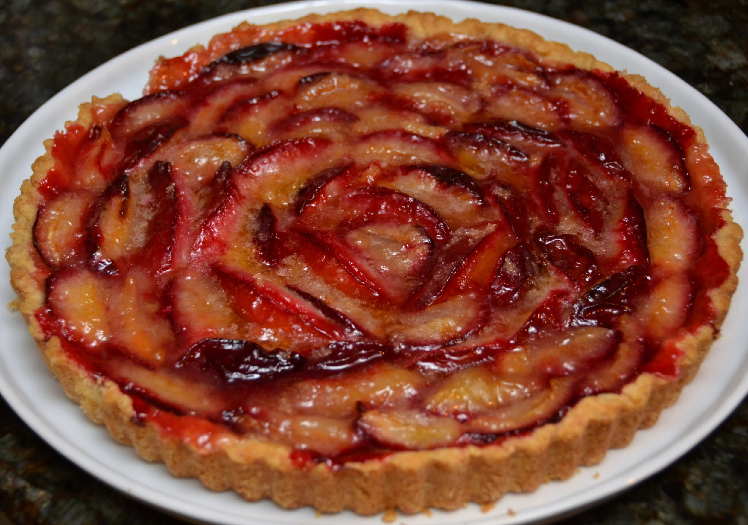 plum tart