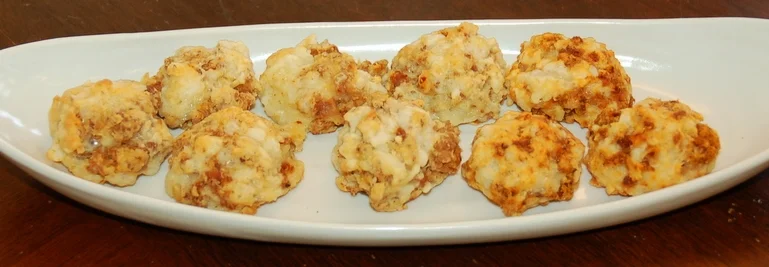 Cheese and Sausage Balls, a la Louisiana