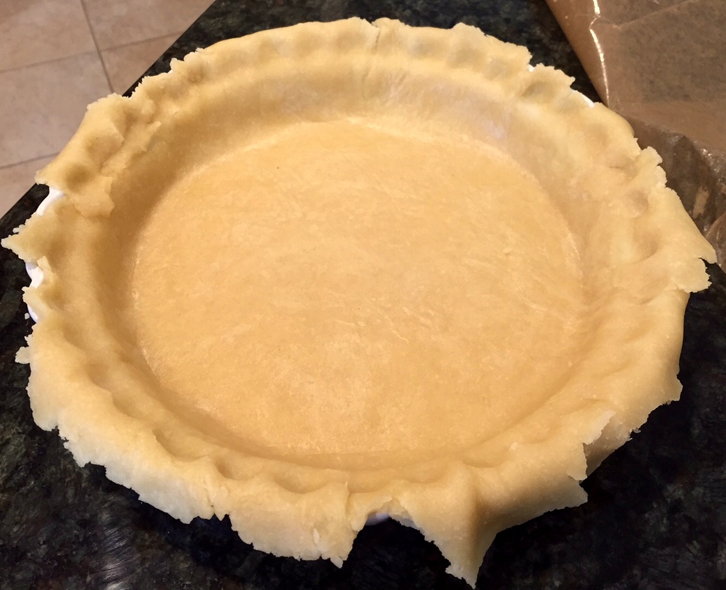 unbaked stir-and-roll pie crust