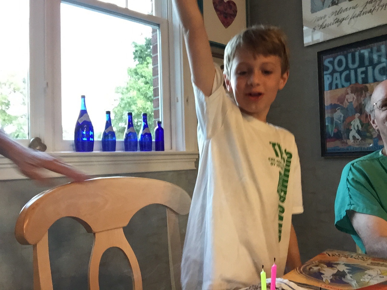 Birthday boy. 