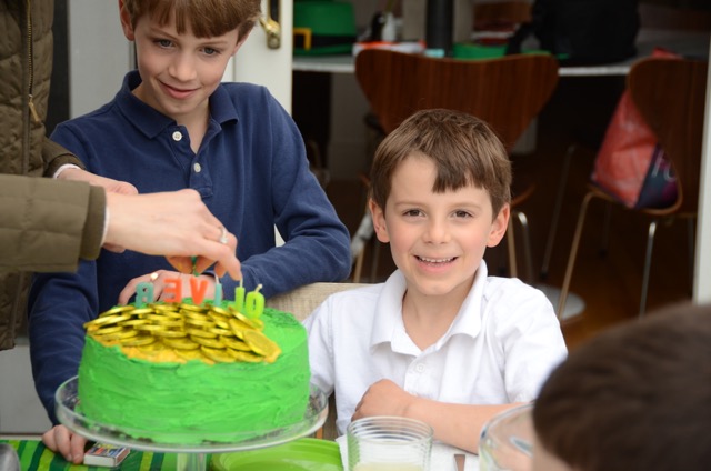 Ol's 7th birthday party was today
