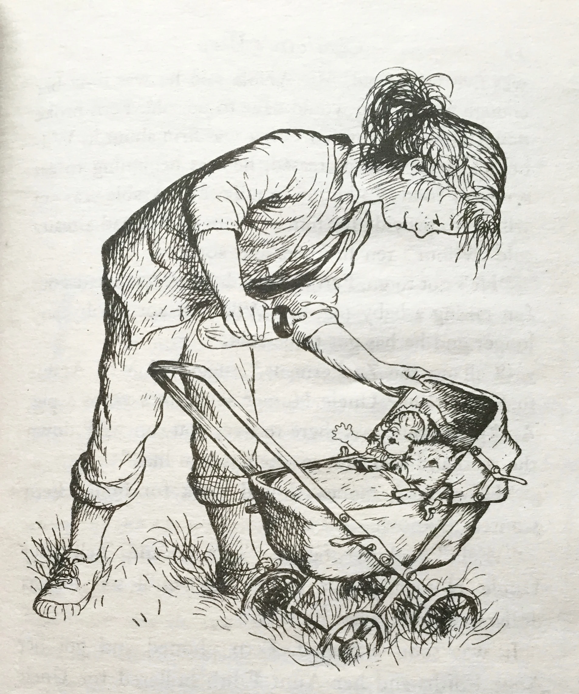 Don't you all remember this image from the book? So memorable and dear.
