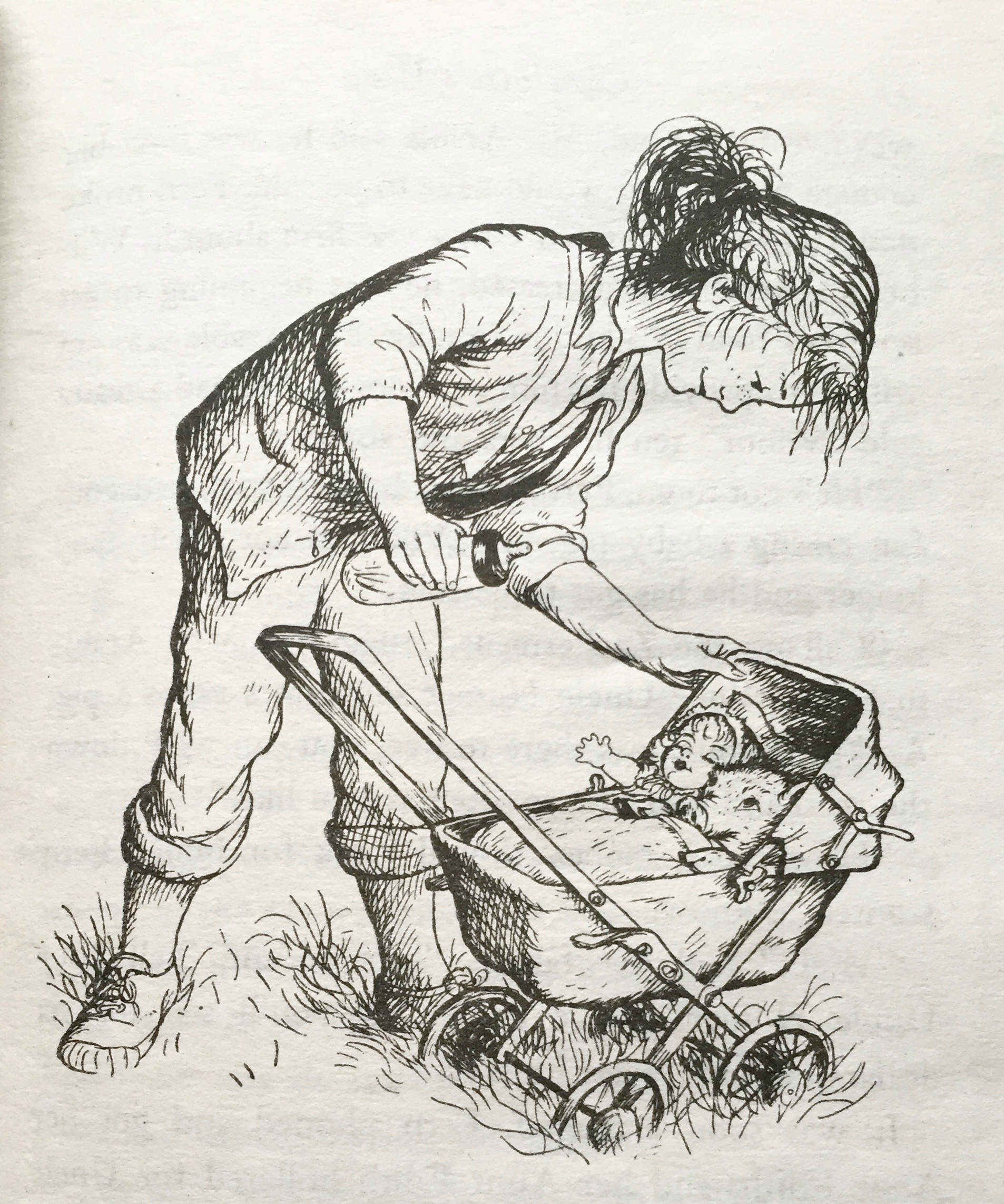 Don't you all remember this image from the book? So memorable and dear.