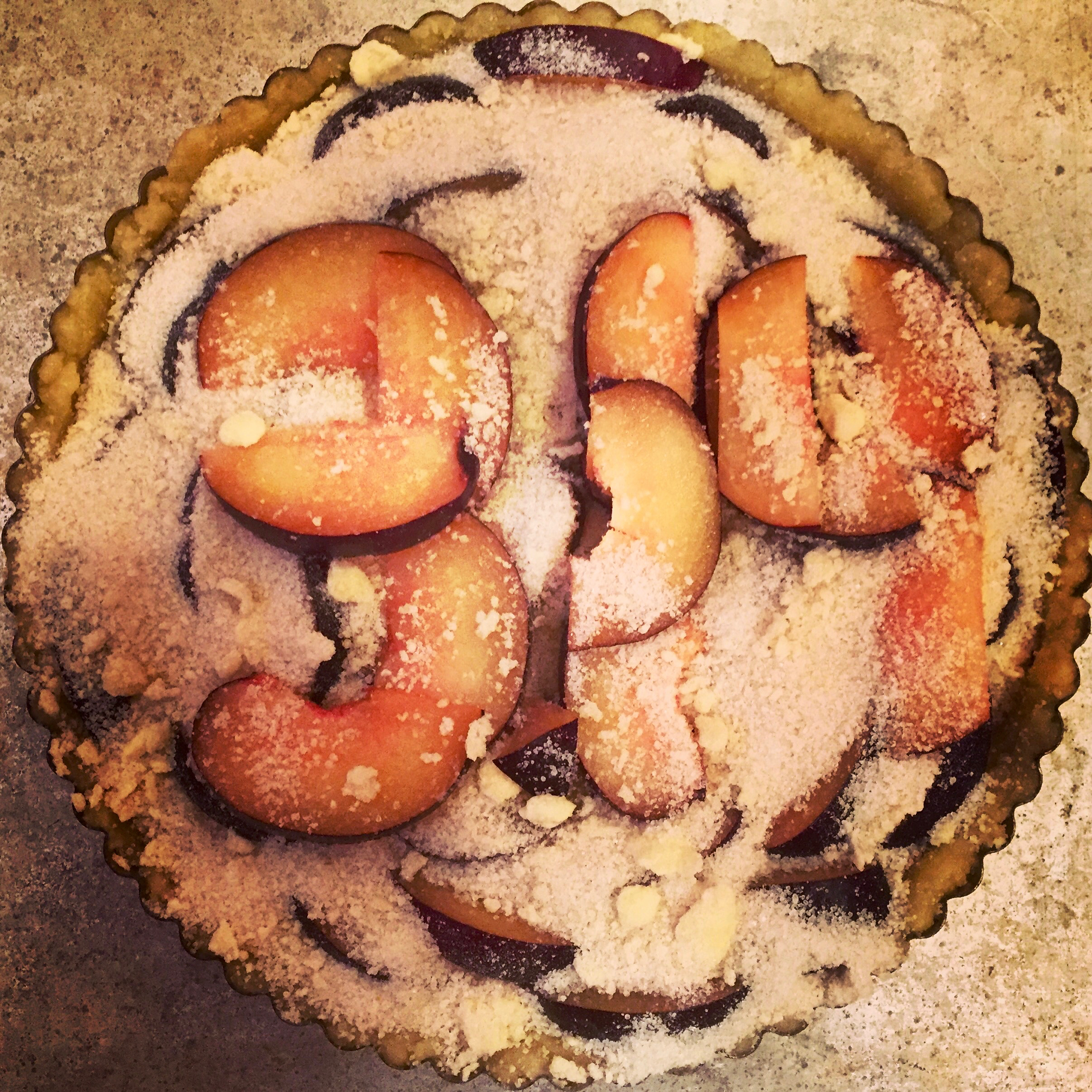 3.14 plum tart