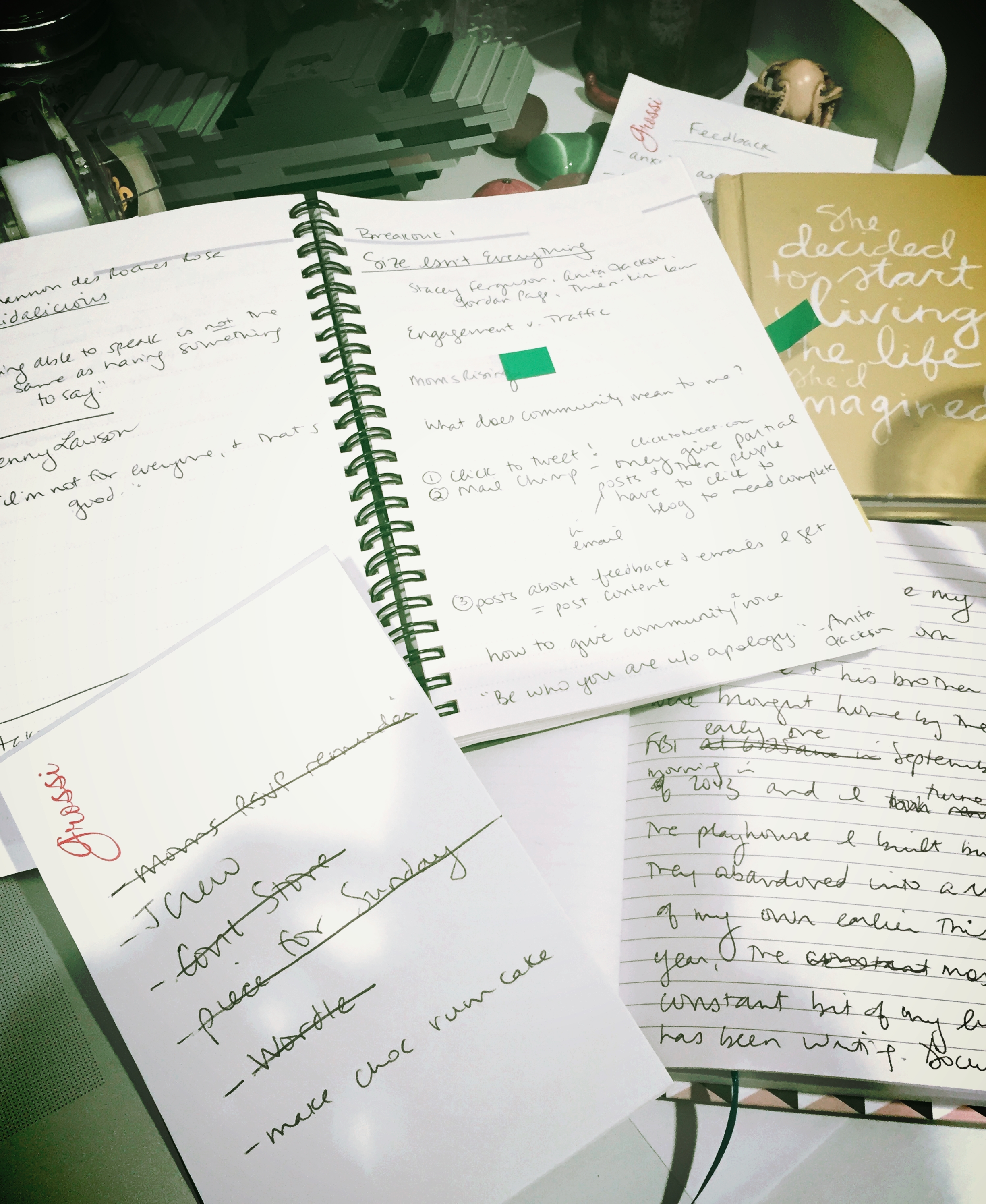 my desk right now. seriously.
