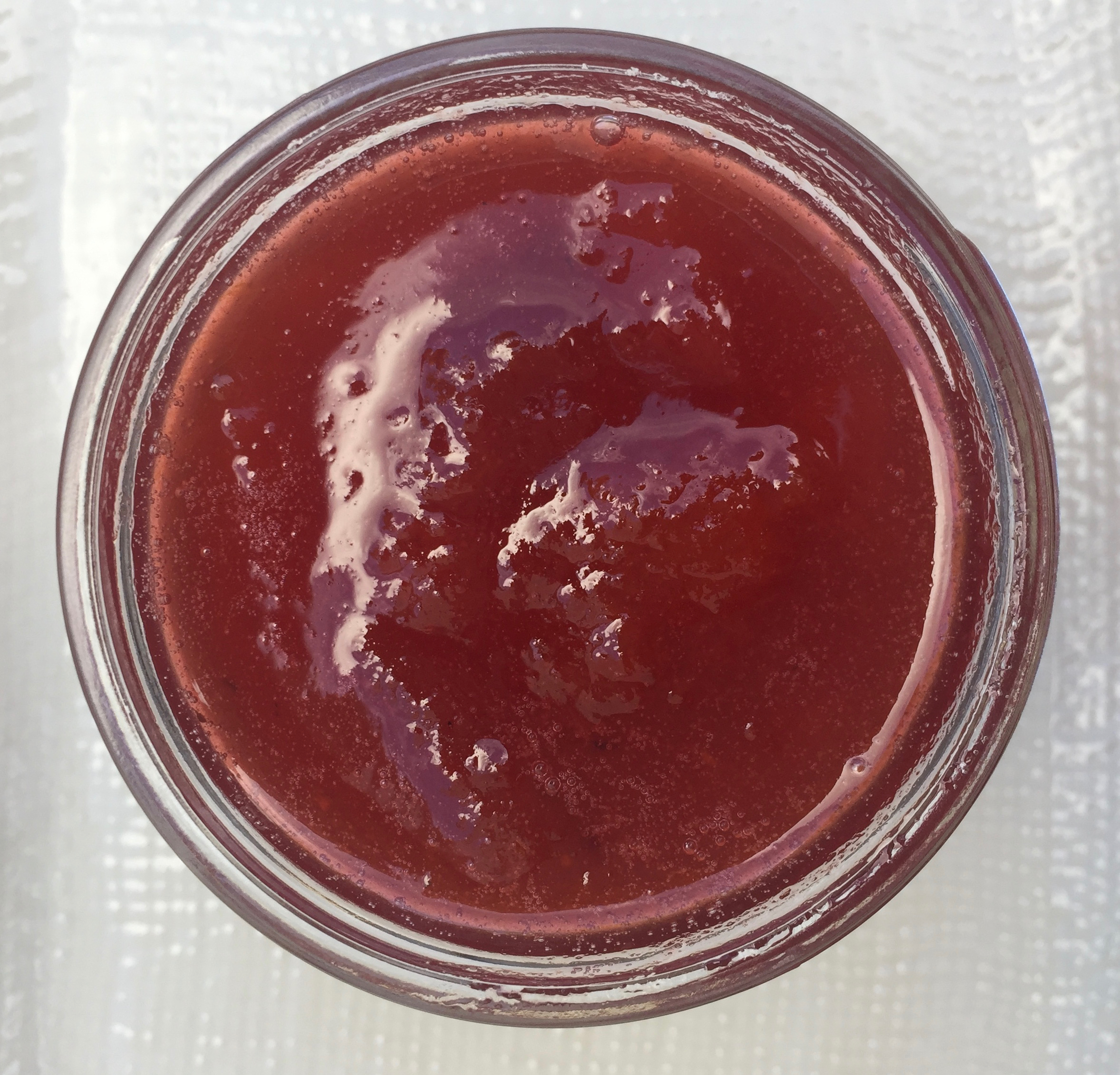 Velvet apricot and pluot (or nectarine) jam with black pepper and cognac