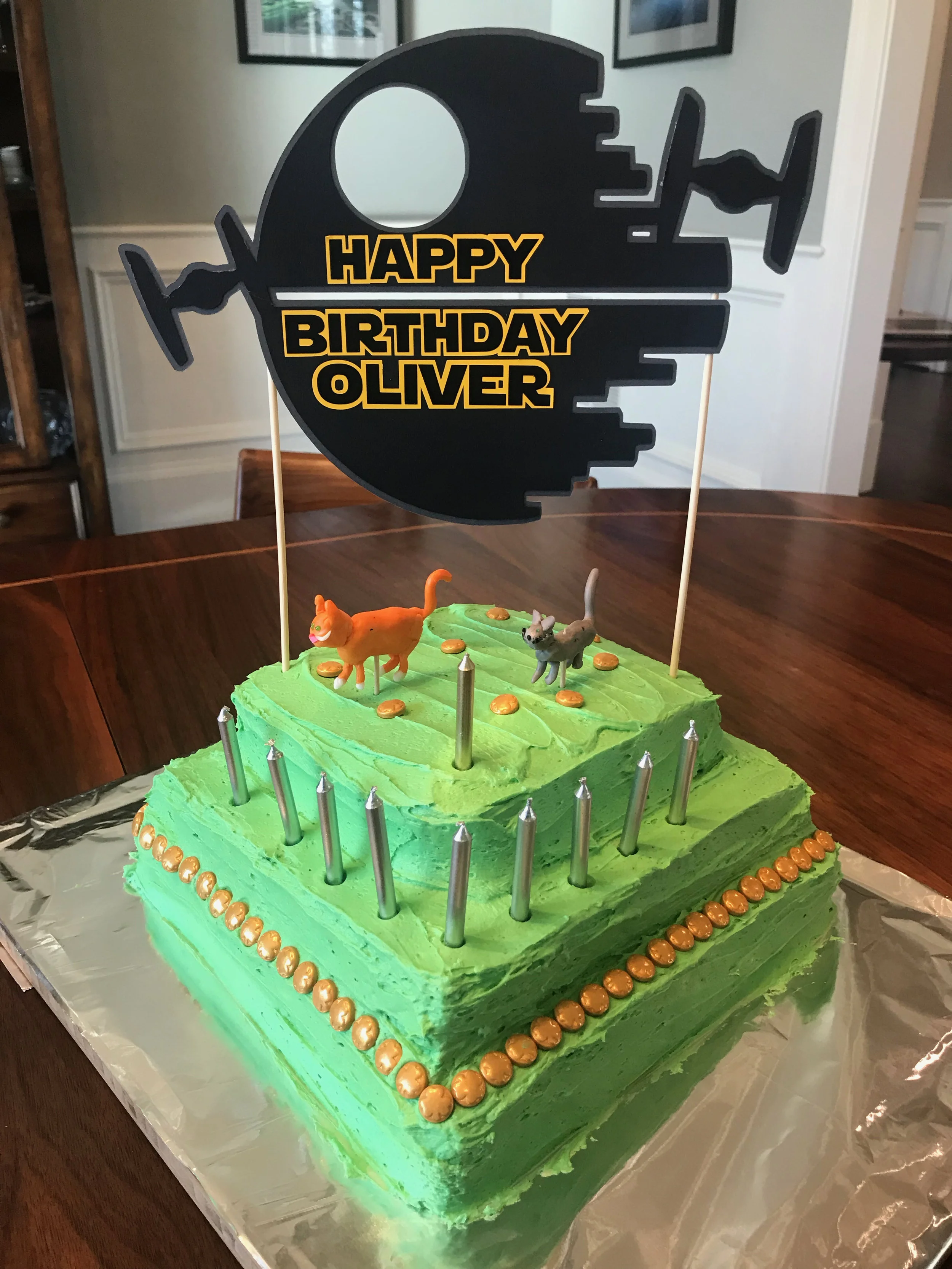 Ol’s 10th birthday cake