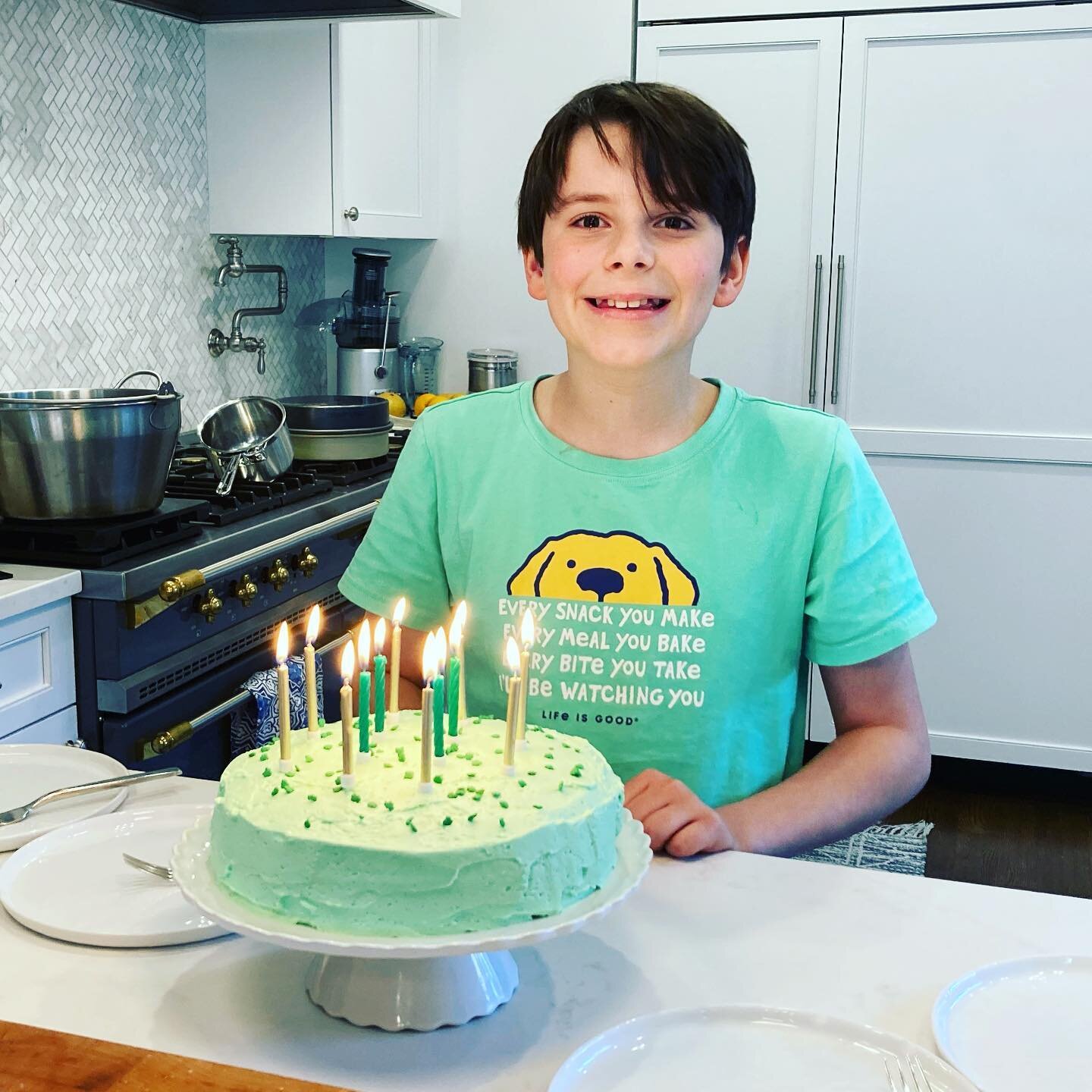 He&rsquo;s 12! Happiest of birthdays, my love. I hope two pandemic birthdays never happens again. 🤞🏻💚☘️