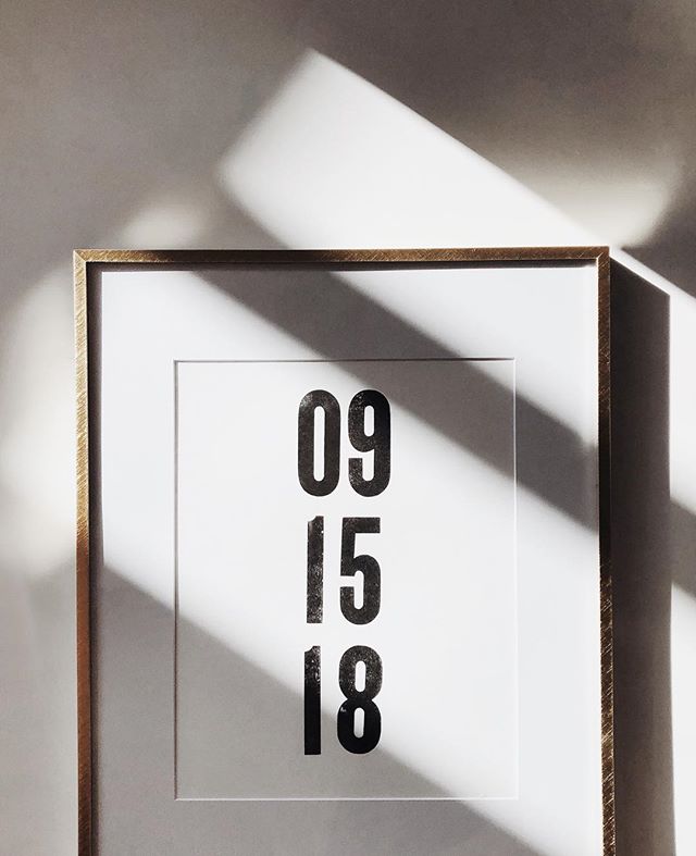 Order your Custom Date Poster by tomorrow night for guaranteed delivery by 12/25. 
#woodtype #letterpress