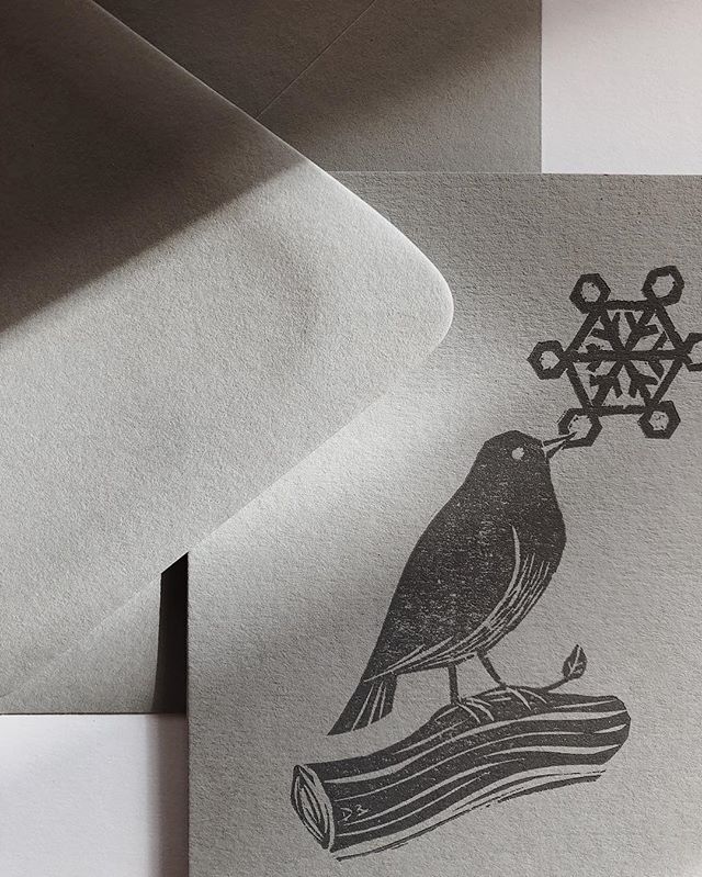 ❄️📬 #letterpress