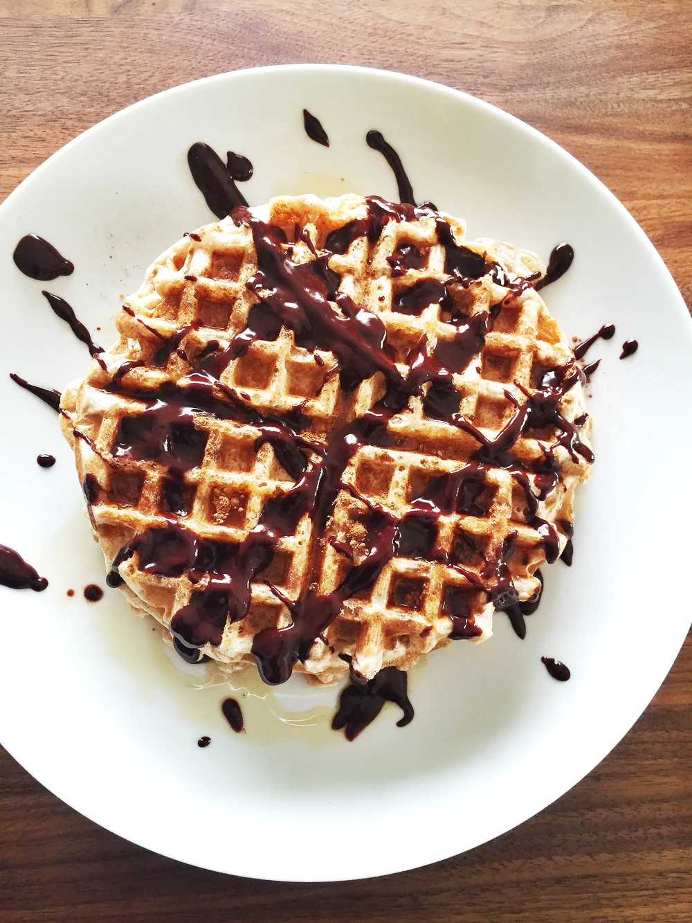 Dark Chocolate Waffles Recipe