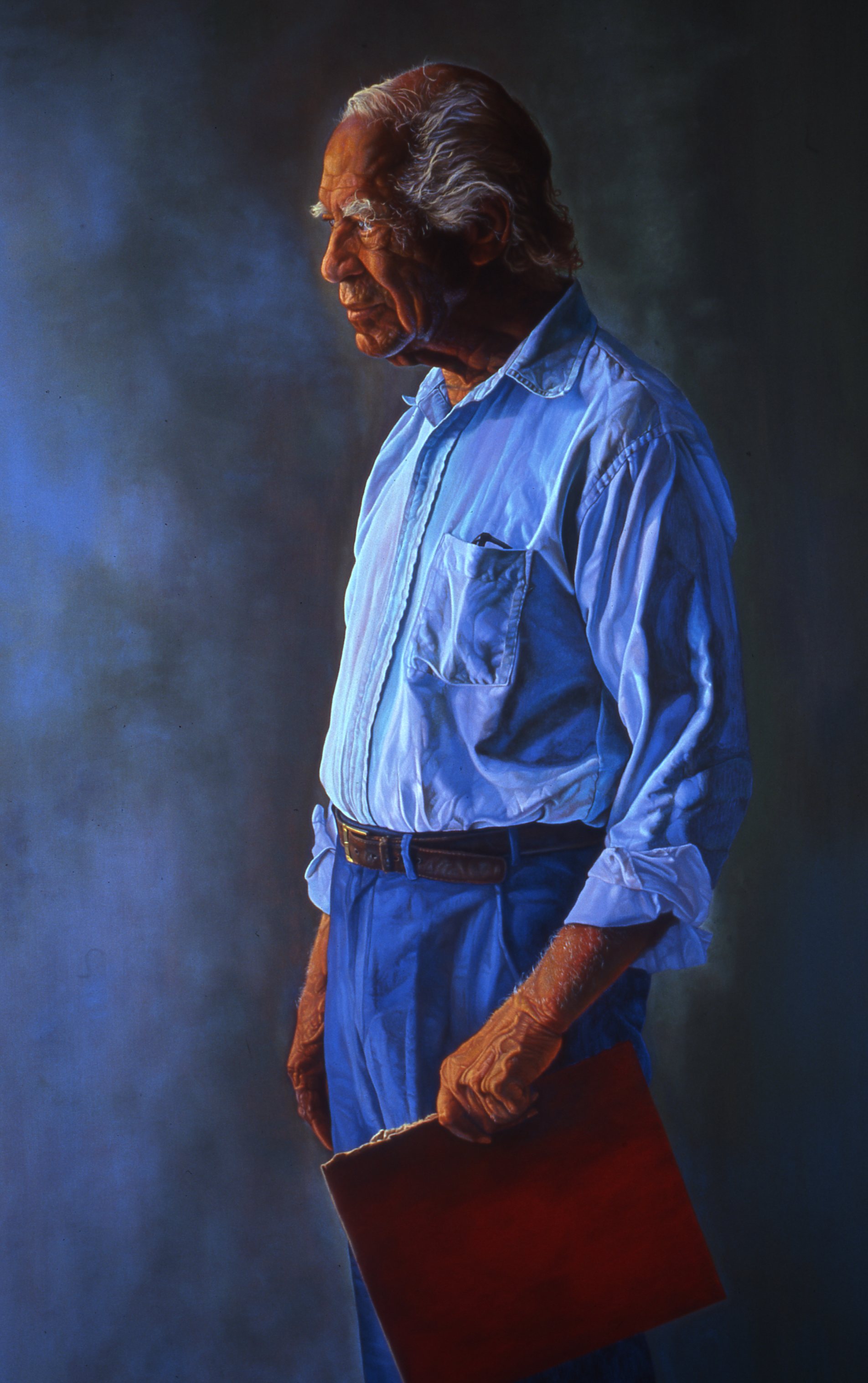  “The Activist”&nbsp;    2005 Oil on canvas   60 x 48 inches   © Richard Wyatt Jr.  