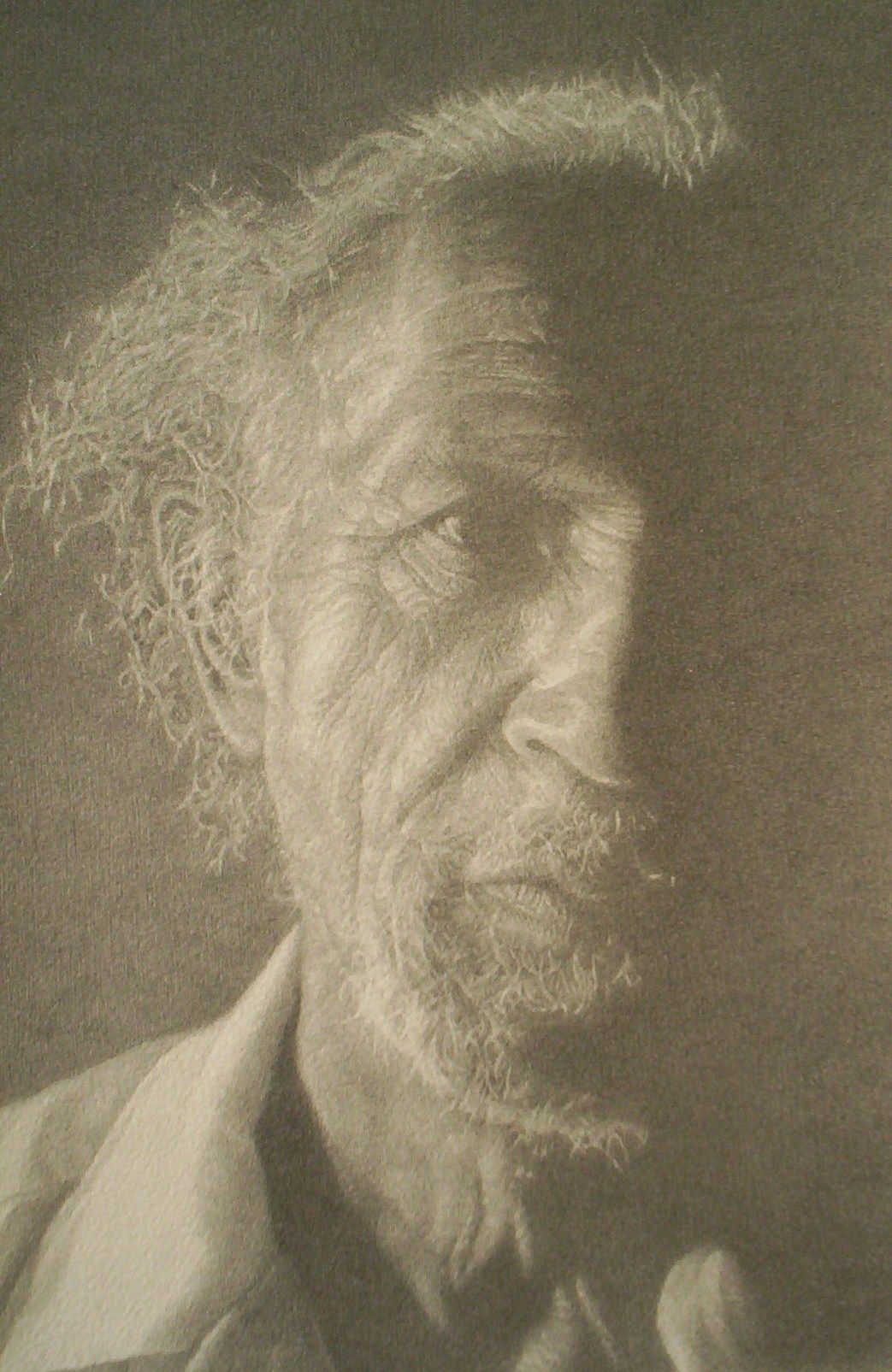   "Roland"    2009 Pencil on wove paper   11 x 16 inches   © Richard Wyatt Jr.     