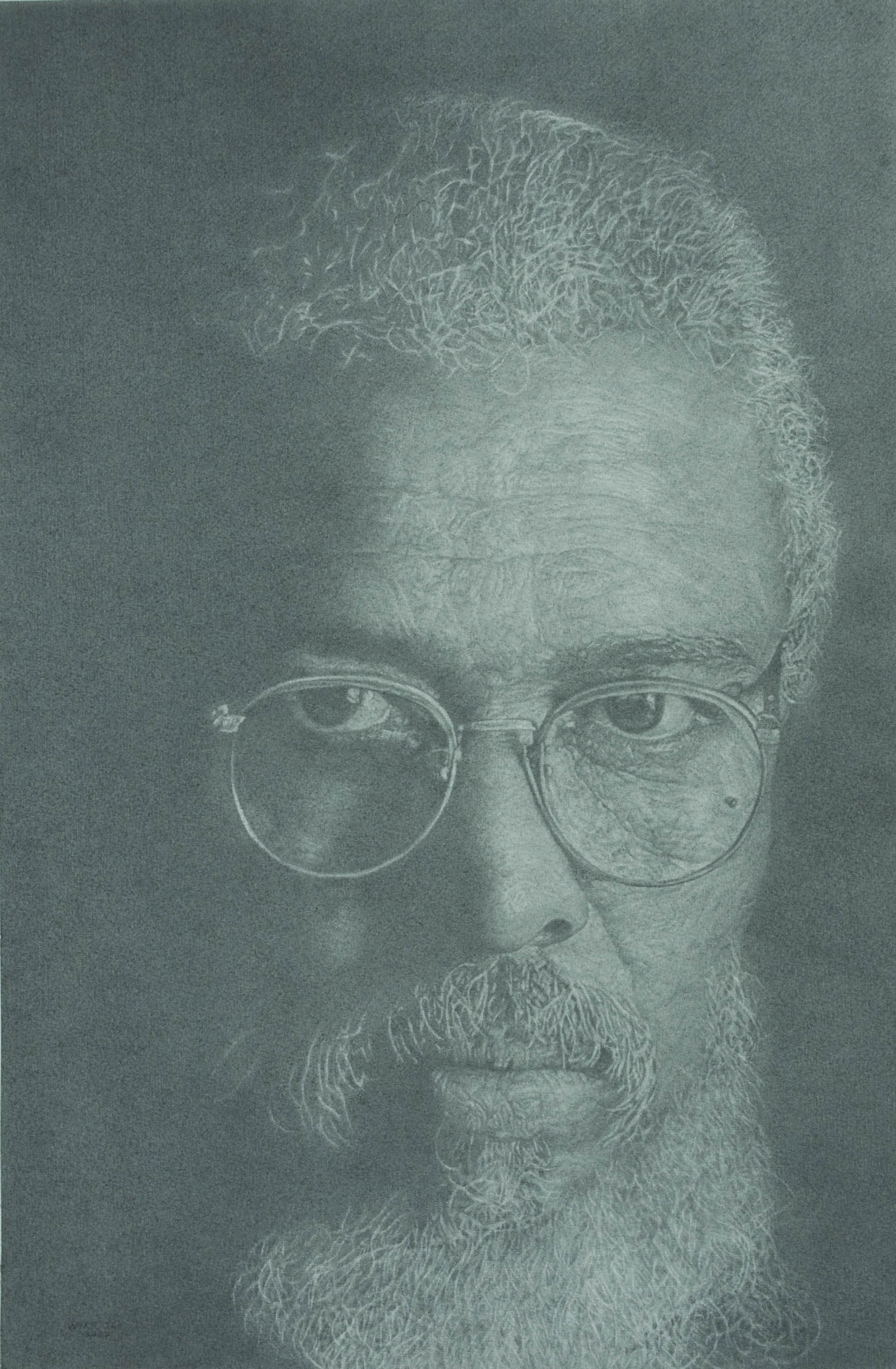   "This One Is For John"    2007 Pencil on wove paper   22 x 14 ½ inches   © Richard Wyatt Jr.  
