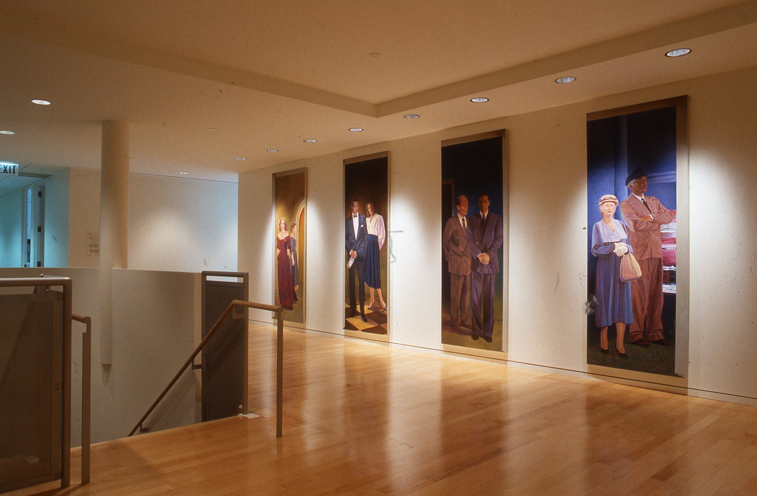   "Screen Actors Guild Interior Mural", Located at lobby entrance    1993   © Richard Wyatt Jr.  