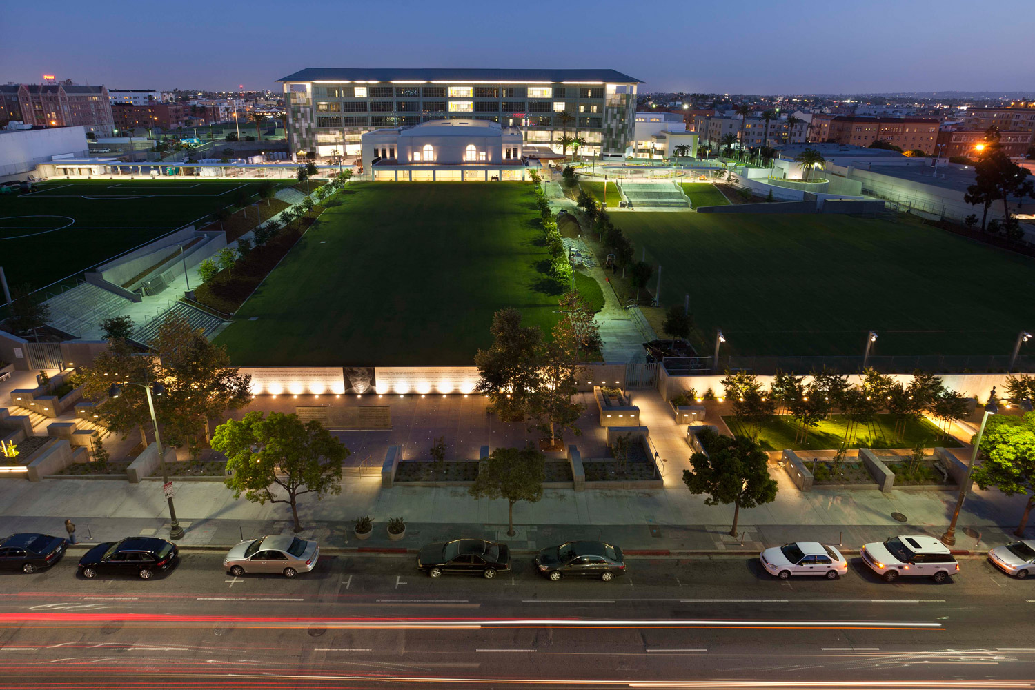   "Robert F. Kennedy Inspiration Park",&nbsp;Full view of RFK Inspiration Park and campus &nbsp;    (Collaboration with artist May Sun)    2010    