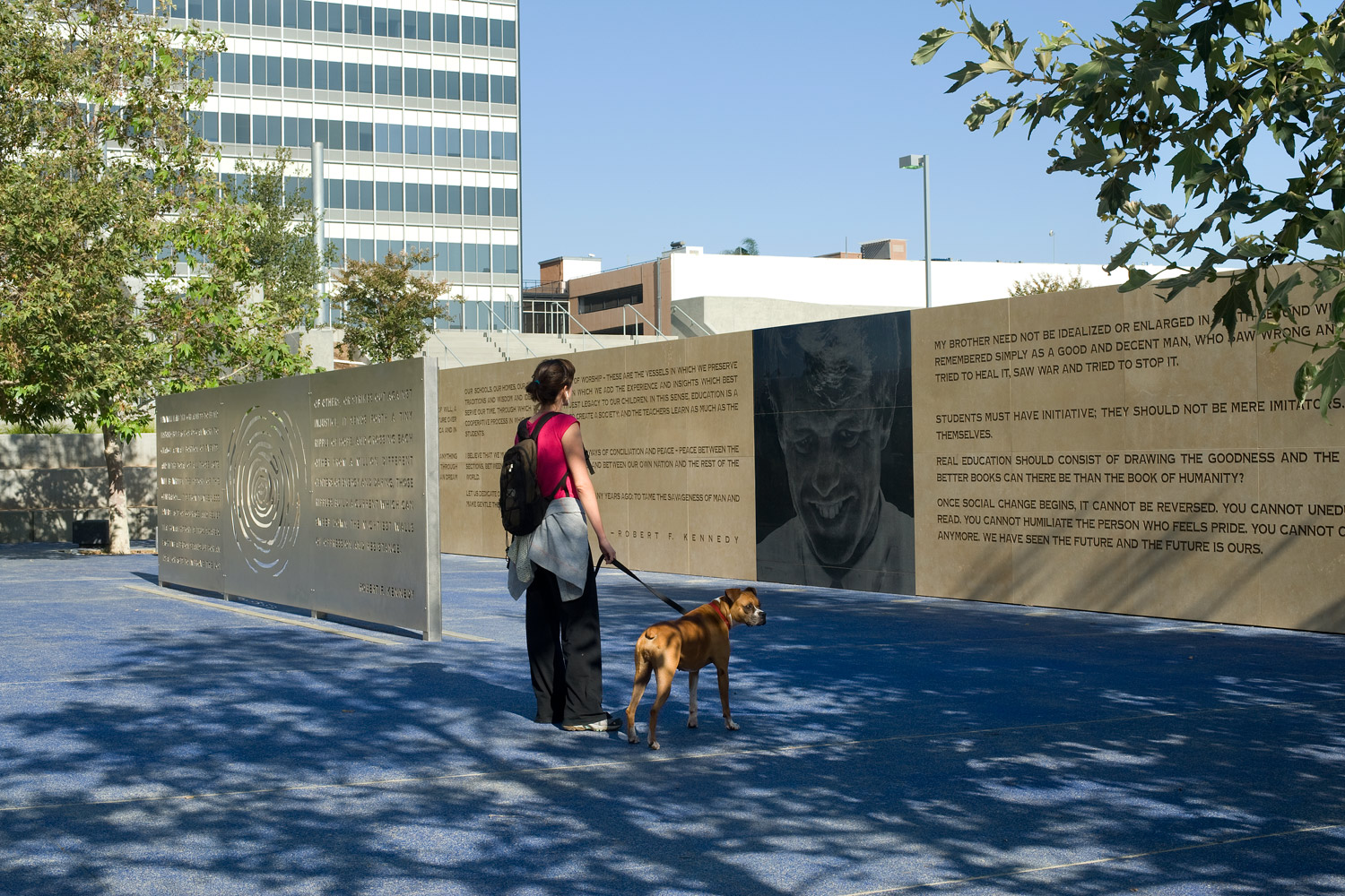   "Robert F. Kennedy Inspiration Park",&nbsp;Angle view&nbsp;    (Collaboration with artist May Sun)    2010    