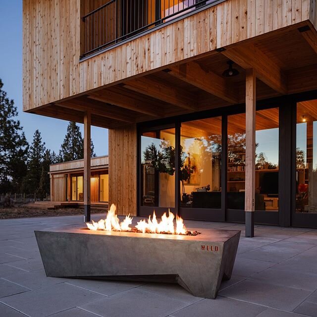 Officially introducing the Weld Artifact tables. www.welddesignstudio.com #firetable #outdoorliving #landscapedesign #corten #bendoregon #staycation2020 #firepit #firepitdesign #handbuilt photo: @kurtwphotog