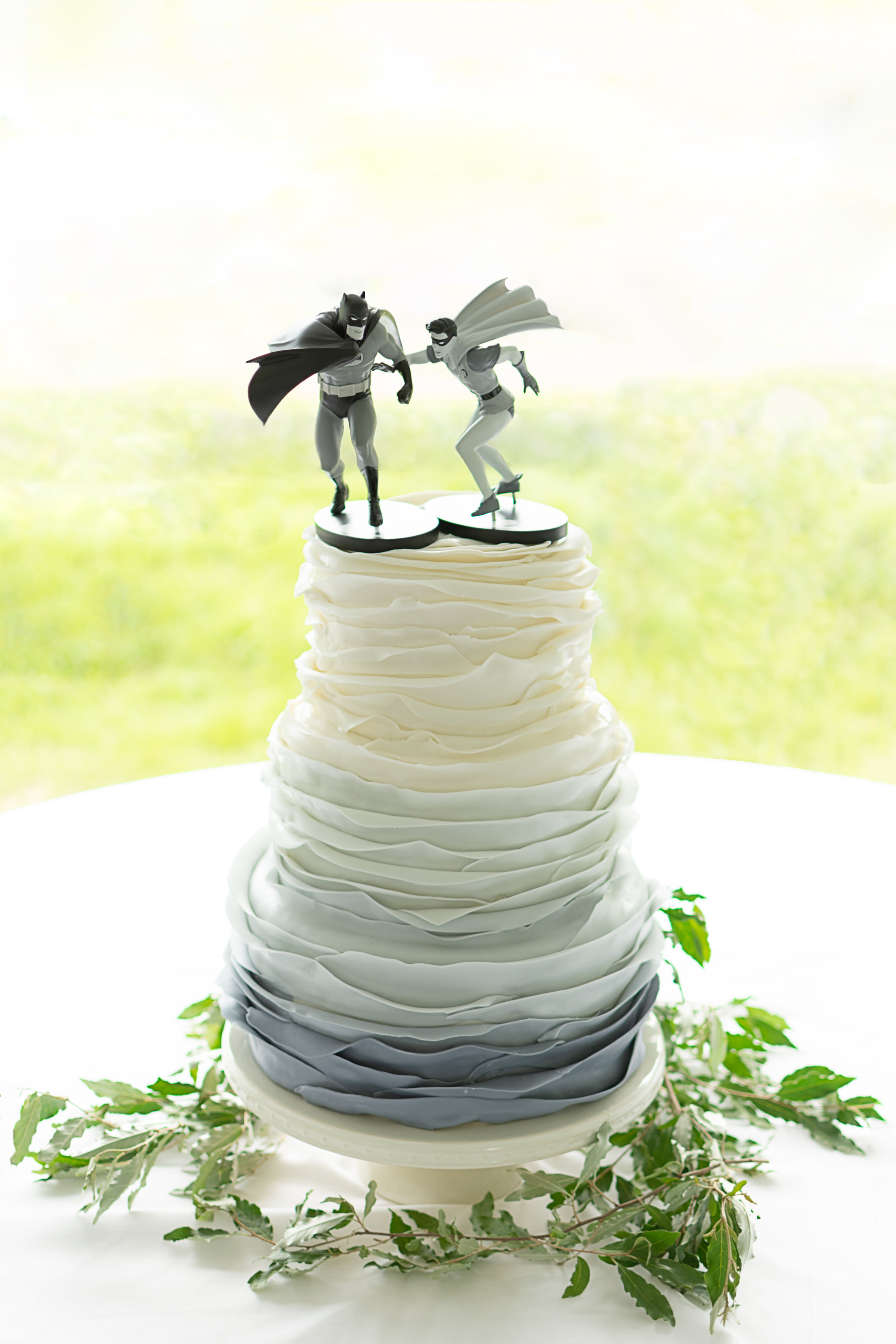 Grey Ombre Cake