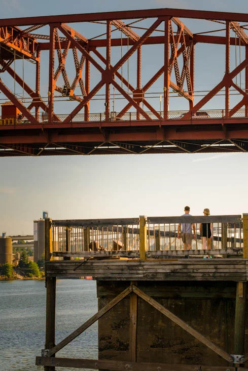 Couple on Willamette River
