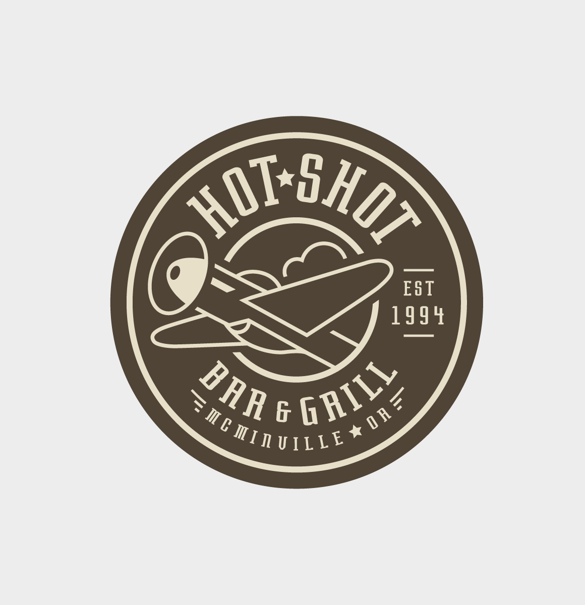 Hot Shot Bar & Grill Logo