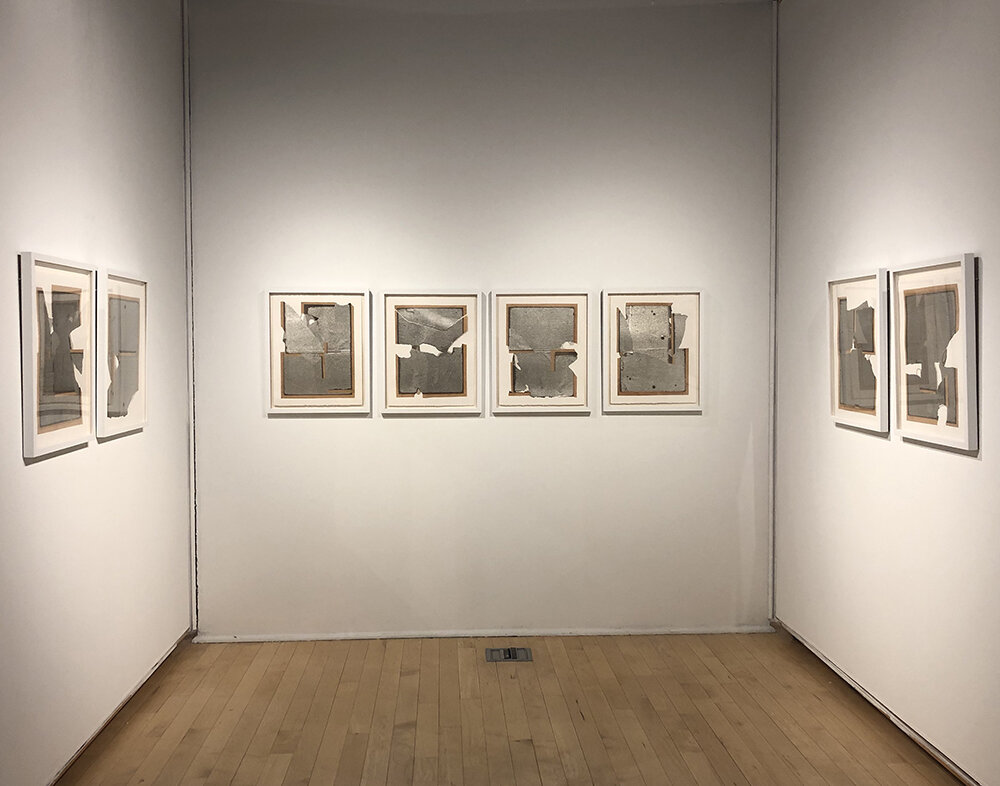 2019, Edo-Papers 31-38, Connecticut Fellowship Winners exhibition, Hans Weiss Newspace Gallery, Manchester Community College, Manchester, CT