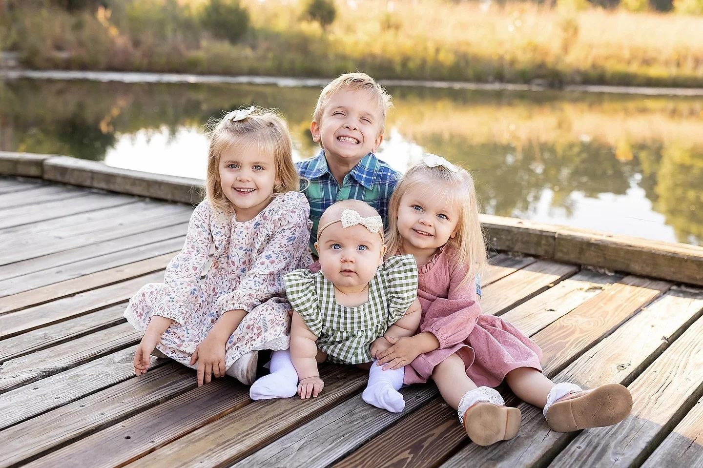 A little Friday lunch break pick me up for you all ❤️ &ldquo;Four kids under 5&rdquo; has potential to go south fast, but the Meadows kids were PERFECT.