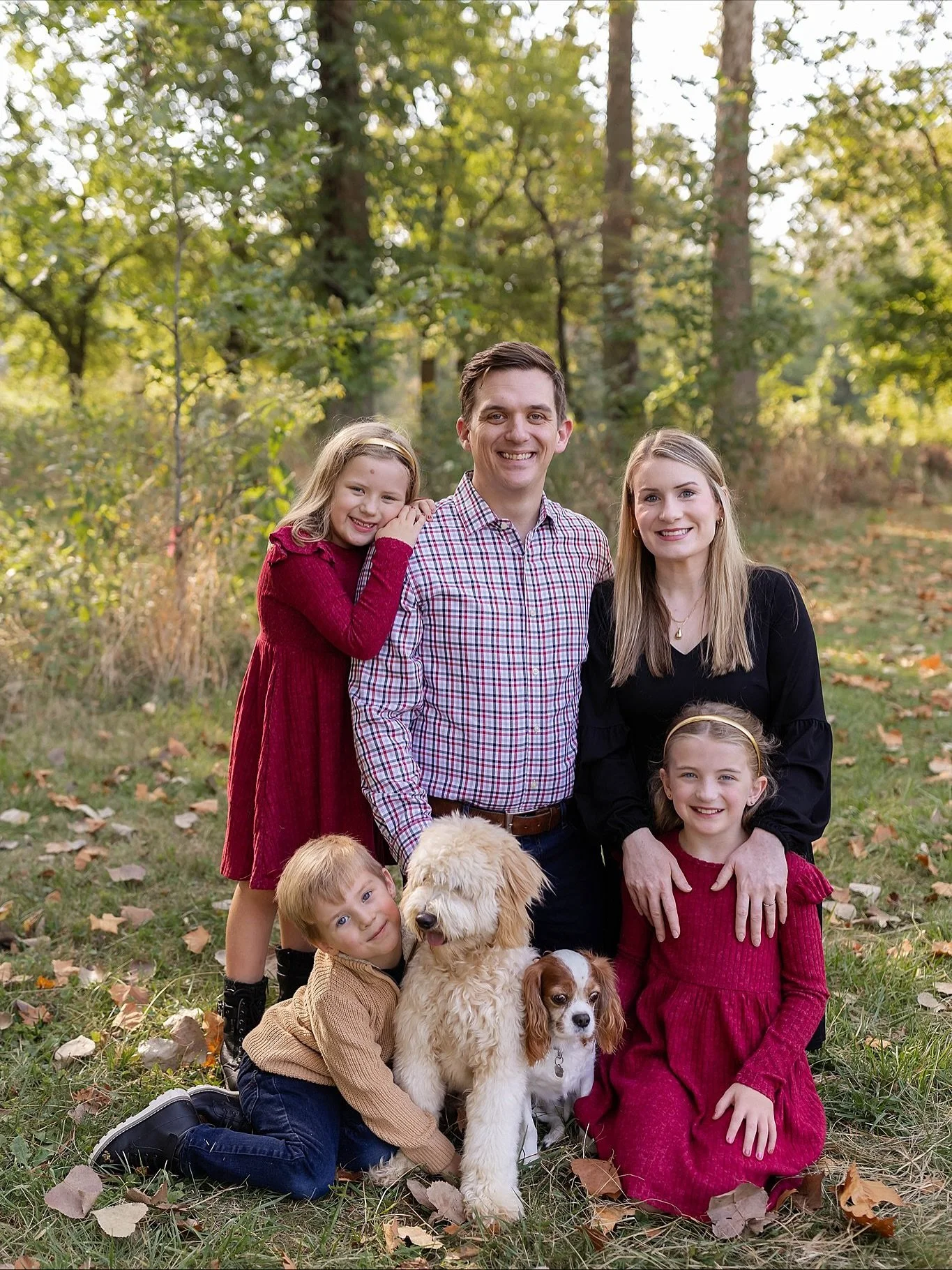 A beautiful fall morning with the Hagedorn crew 😍