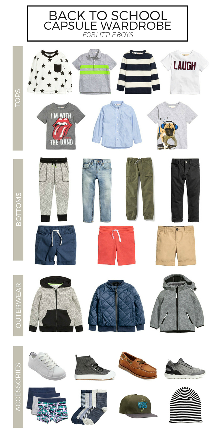 BACK TO SCHOOL CAPSULE WARDROBES FOR KIDS — AVE Styles