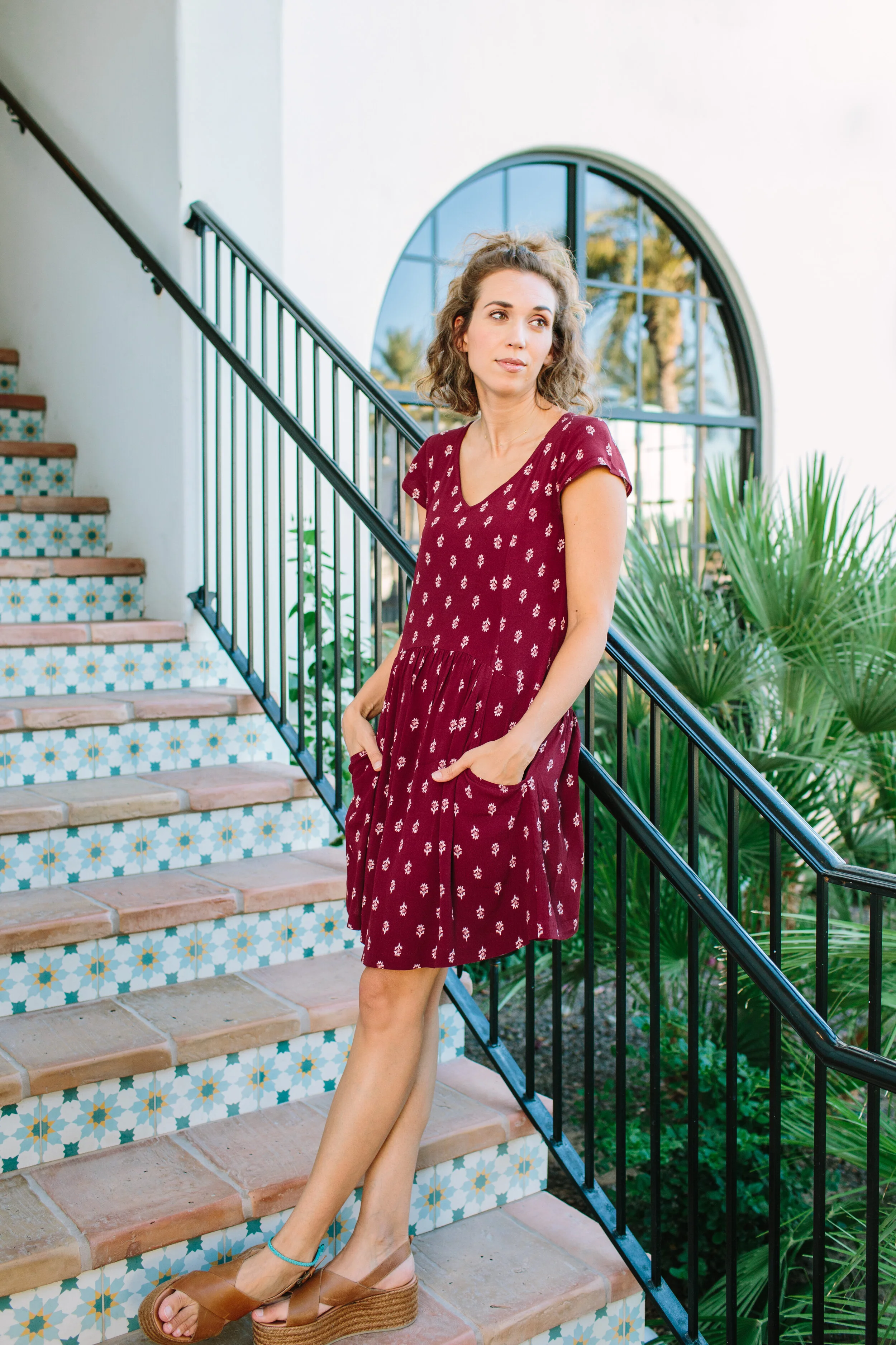 garnet hill summer day dress